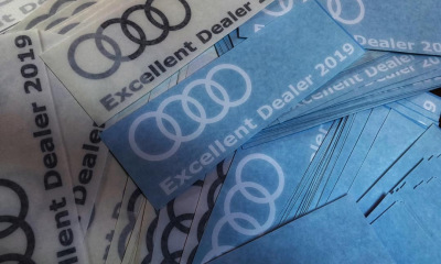 Stickers Audi Excellent Dealer 2019